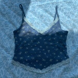 Hollister cropped tank